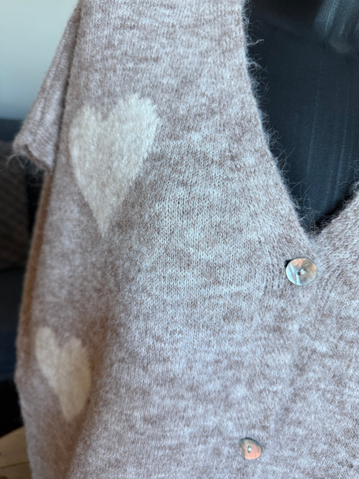 Pull sans manche beige 🤍