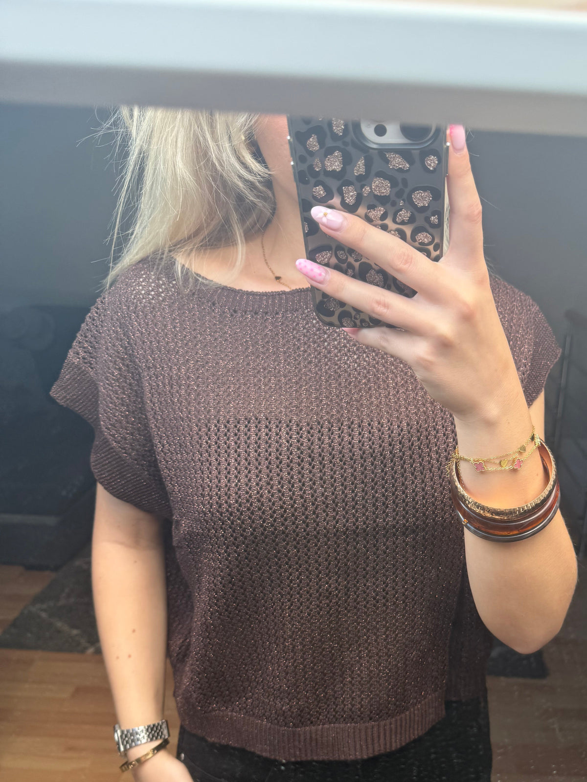 Top en maille 🤎